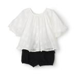 プティマイン(petit main)ハートチュニックセットアップ【50％OFF】【SALE】【SSSL】【O_50】【25AW】