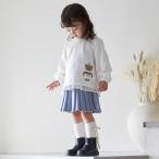 プティマイン(petit main)ニットプリーツスカート【10％OFF】【SALE】【SSSL】【O_29】【25AW】