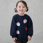 ショッピングsale petit main プティマイン(petit main)いちごモチーフトレーナー【28％OFF】【SALE】【O_29】【25AW】【SSSL】【outlet】【ot】【裏毛】