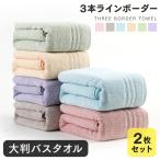 バスタオル 2枚セット 大判 まとめ買い 新生活応援 セール 中厚 ホテルタイプ ポイント消化 送料無料