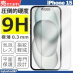 iPhone 15  液晶保護強化ガラスフィル