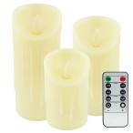 LED свеча 3 шт. комплект тип аккумулятора с дистанционным пультом свет непрямое освещение ... модный интерьер .. обеденный стол .. living вход электронный .. low sok день рождения 