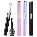 眉毛シェーバー レディース 女性用 電池式 電動 コンパクト 小型 軽量 コードレス 脱毛 顔剃り フェイス メンズ 男女兼用 うぶ毛 ムダ毛 VIO 全身ケア