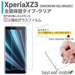 ショッピングxperia Xperia XZ3 SOV39 SO-01L 801SO フィルム ガラスフィルム 液晶保護フィルム クリア シート 硬度9H 飛散防止 簡単 貼り付け