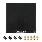 Creality Ender 3 Glass Bed, Ender 3 Pro Upgrades Bed, High Hardness Durable Build Plate for Ender 3 V2/Ender 3 S1/Ender 5 Pro/Voxelab Aquila