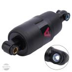 【並行輸入品】100/125/150/175MM MTB バイク リアサスペンション スプリング ショック アブソーバー ブラック 折りたたみ 自転車調整可能リアサスペンショ