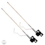 ショッピングアンテナ 【並行輸入品】2個 12/24V ホイップライト アンテナライト 点滅アンテナライト トラック LED カスタムパーツ 部品 アクセサリー