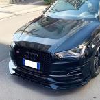 【並行輸入品】アウディ a3 スポイラー リップ s line s3 8v プレフェイスリフト 2012 2016 カスタムパーツ 部品 アクセサリー