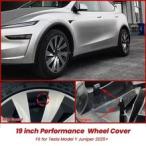 【並行輸入品】テスラ カバー ホイール アクセサリー カスタム モデルy ジュニパー 2025 4個 カスタムパーツ 部品 アクセサリー