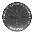 MHW-3BOMBER 51mm エスプレッソパックスクリーン エスプレッソフィルター 再利用 0.2mm厚さ フィルタースクリーン 再利用ステ