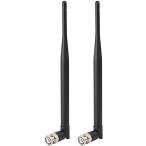 BINGFU 400MHz-960MHz Raver Duck антенна BNC штекер коннектор нет направленность B type беспроводной микрофон система для 2 шт. комплект 