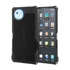  Elecom AQUOS wish5(SH-52F) кейс ударопрочный ударная абсорбция ZEROSHOCK 4. угол демпфер соты структура рукоятка tech s коричневый 