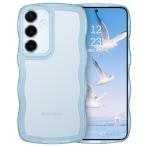 VENINGO Galaxy S25 кейс Galaxy S25 кейс wave модный TPU+PC Корея симпатичный симпатичный смартфон кейс 