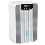 Boweer 除湿機 小型 除湿器 1000ml大容量 卓上 ぺルチェ式省エネ じょしつき 強力除湿 梅雨/カビ/結露/湿気対策 抗菌フィルタ付