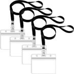 LEADINTOP имя держатель 50 листов название . кейс ремешок на шею подвешивание ниже Event штат служащих Pas визитная карточка ID карта держатель фирма участник 