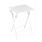VECELO стол Mini складной боковой стол розетка имеется ширина 50× глубина 45× высота 70cm простой стол складной стол офисный стол много машина 