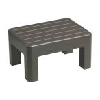 小原産業 プラスチック便利台 高さ20cm 小型タイプ ブラウン ST-525