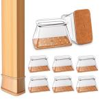  стул ножек покрытие прямоугольный стул пара покрытие .. предотвращение силикон звукоизоляция прямоугольный. стул ножек перемещение удобно фетр накладка прозрачный 8 штук -L