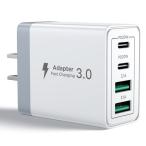 Aioneus зарядное устройство Type-C 4 порт (USB-C×2/USB-A×2) всего 40W смартфон зарядное устройство модель c внезапный скорость зарядка PPS стандарт соответствует 