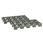 Belca сделано в Японии платформа из деревянных планок clean Palette объединенный модель 2 шт. ввод ширина 38.3× глубина 75.3× высота 7.1cm eko зеленый выдерживаемая нагрузка 60kgji