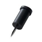 プラスディー(+d) ニンジャピン 12P ブラック D-334-BK 穴が目立たない 画鋲 画びょう プッシュピン