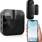 CallToU дверь сенсор WiFi открытие и закрытие сенсор дверь звонковое устройство смартфон сообщение приемник имеется 2.4GHz предотвращение преступления видеть защита приемник 1 шт передача сенсор 