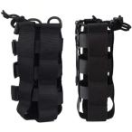 DFsucces 水筒カバー ボトルケース 水筒ペットボトルホルダー 調節 モール対応 登山/バイク/サバゲ―用 300ml-800mlボトル対