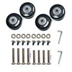 YongXuan 4 колесо тихий звук серии литейщик колесо для шина комплект чемодан покупка Cart дорожная сумка шина какой колесо для ремонта kya