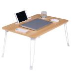 VECELO low стол складной Mini стол ширина 60× глубина 40× высота 30cm слот имеется планшет подставка многофункциональный компактный 