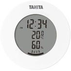 tanita термометр-гигрометр часы температура влажность цифровой настольный магнит белый TT-585 WH
