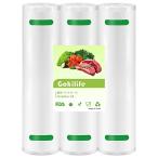 Gokilife вакуум pa Claw ru28×600cm 3 шт. комплект вакуум упаковка машина специальный roll 