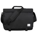 メッセンジャーバッグ メンズ VASCHY ショルダーバッグ a4 斜めがけ 大容量 15.6インチPC収納 17つポケット ビジネスバッグ 軽