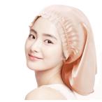 [KOTIMZO] シルク ナイトキャップ ヘアキャップ 100% シルク 筒型デザイン シルクナイト 摩擦軽減 保湿美髪 就寝用 桜 60CM