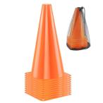BiAnYC 10 шт. комплект 32cm указатель-конус orange цветные конусы Mini Mini кукуруза футбол кукуруза треугольник кукуруза Mini футбол бейсбол теннис 