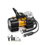AstroAI エアコンプレッサー 電動空気入れ 自動車用 150PSI DC12V シガーソケット接続式 自動停止