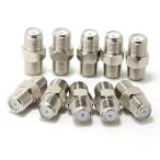  телевизор антенна кабель удлинение коннектор 10 шт wuernine F type трансляция штекер винт тип женский женский телевизор линия коаксильный кабель для 