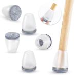 ZDDLOINP стул ножек покрытие стул пара колпак стул. пара покрытие маленький . наклонение сделал пара применение мебель царапина предотвращение звукоизоляция предотвращение скольжения фетр . шт .. простой оборудован 