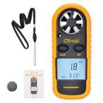 ショッピングデジタル OTraki 風速計 GM816 デジタル風速計 風温測定 操作簡単 ハンディ 風量計 風力表示 データホルド機能 高精度 風力計 測りやすい