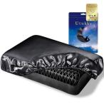 ショッピング枕カバー Utukky シルク 枕カバー 伸縮性TVで紹介片面100%シルク 枕カバー 洗える 43×63cm 寝癖軽減 抗菌防臭 美髪 美肌 敏感肌に優