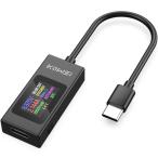 USB напряжение электрический ток контрольно-измерительный прибор YEREADW Type-C тестер электрический ток интерактивный соответствует кабель имеется USB C тестер электрический ток напряжение температура электризация час форма 