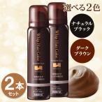 白髪染め ソワニティー ホイップへアカラー 80g 2本セット 泡カラー ブラック/ダークブラウン 医薬部外品 (HH00012-SW-NN-0200)
