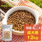 ドッグフード 国産おいしいチキン 成犬用 12kg 【ネイティブドッグ】送料無料/北海道・沖縄は送料別
