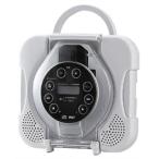 TWINBIRD 防水CDプレーヤー CD ZABADY ホワイト AV-J165W(中古品)