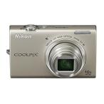 ニコン クールピクス COOLPIX S6200（プラチナシルバー） コンパクト