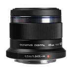 OLYMPUS 単焦点レンズ M.ZUIKO DIGITAL 45mm F1.8 ブラック(中古品)