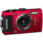 OLYMPUS デジタルカメラ STYLUS TG-4 Tough レッド 1600万画素CMOS F2.0 15(中古品)