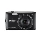 Nikon デジタルカメラ COOLPIX A300 光学8倍ズーム 2005万画素 ブラック A3(中古品)