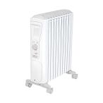 デロンギ(DeLonghi) ベルカルド オイルヒーター ピュアホワイト+シルクグレ(中古品)