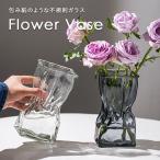  ваза цветок бутылка цветок основа Random Shape стекло прозрачный маленький размер модный симпатичный один колесо .. букет сухой цветок интерьер простой Северная Европа интерьер ваза для цветов 