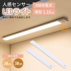 人感センサー センサーライト 室内 フットライト ナイト 足元灯 LED 人感 自動 明暗センサー USB 充電式 コードレス